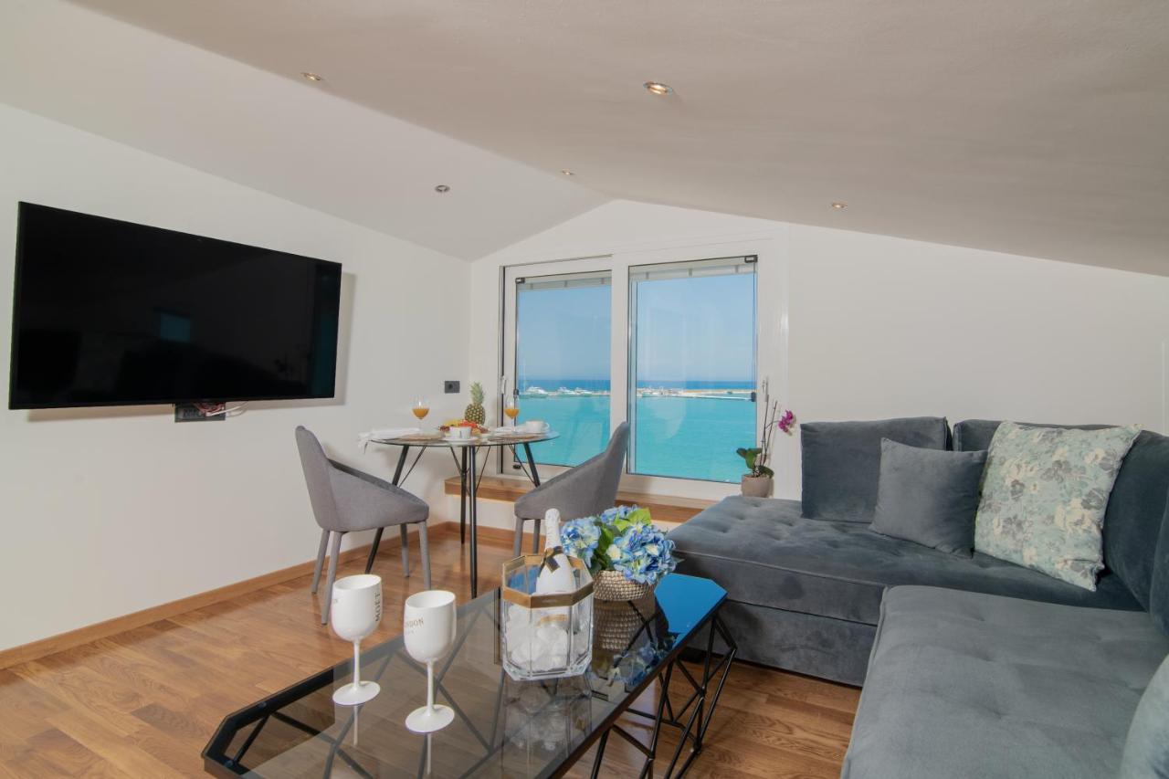 Minimal Loft With Sea View Over Zakynthos Harbor! Luaran gambar